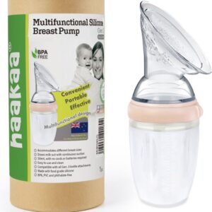 Haakaa Siliconen Generatie 3 kolf 250ml Peach
