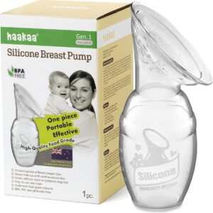 Handmatige Borstkolf voor Moeders | Silicone Borstpomp 100ml