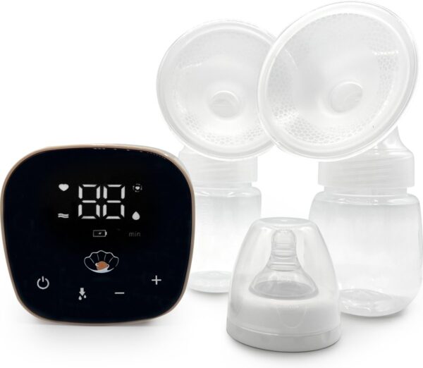 Baby Pearl - Model DQ S001 - Dubbele elektrische borstkolf - Borstvoeding - Elektrische kolven - Ergonomisch design - Moedermelk - Draadloos - BPA vrij