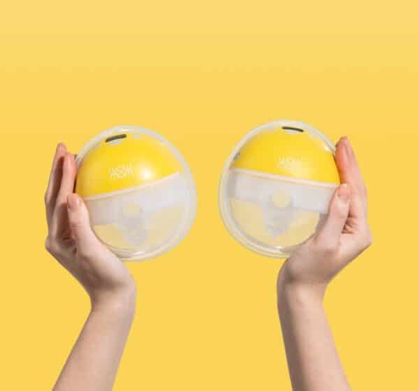 WOWMOM - Elektrische Handsfree Borstkolf - Dubbele Borstkolf - Draagbare Borstkolf - 2 stuks