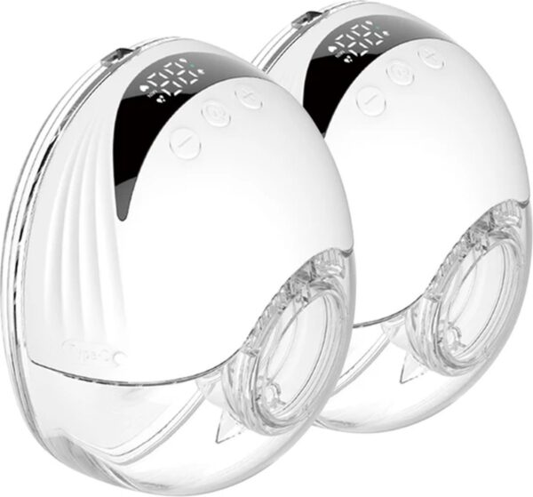 Handsfree Borstkolf – Dubbele Elektrische Borstkolf – 2x 210ML Draadloze borstkolf – Lichtgewicht en draagbaar