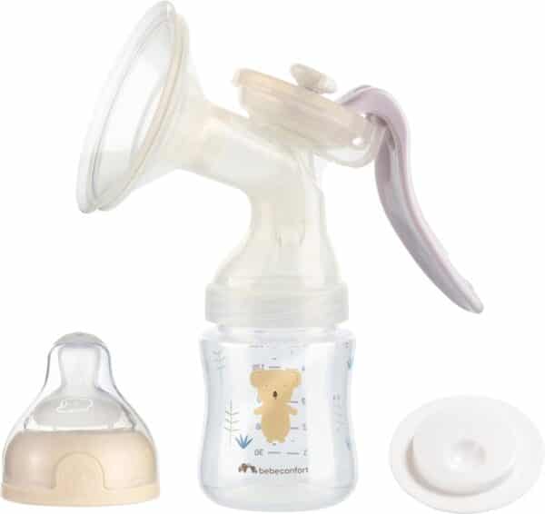 Handmatige Borstkolfset met Silicone - Inclusief 150 ml Babyfles