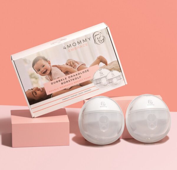 4mommy Embrace - Dubbele - Draadloze elektrische borstkolf - handsfree kolf
