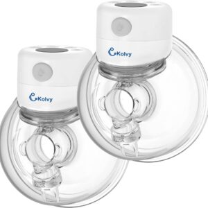 Kolvy® Max Draadloze Elektrische Borstkolf - Dubbel - Intelligente Kolfapparaten - Handsfree Breast Pump - Incl. E-Book Borstvoeding - USB Oplaadbaar - Incl. 3 Maten