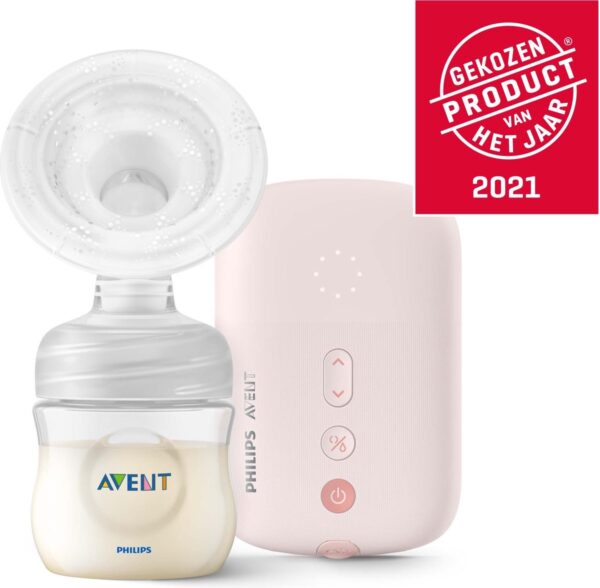 Philips Avent Enkele Elektrische Borstkolf- Draagbaar - Roze -SCF395/01