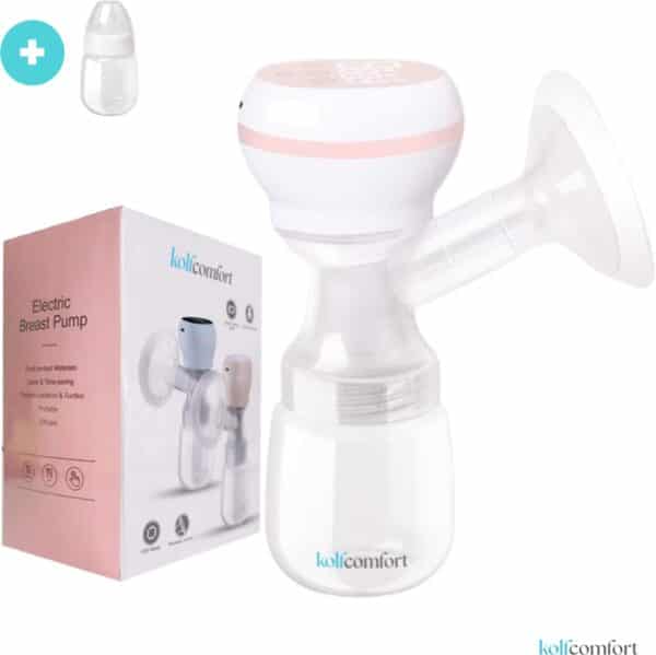 Kolfcomfort™ - Borstkolf - Elektrische borstkolf - Draadloze borstkolf - Kolfset - BPA Vrij - Handsfree & Draagbaar - Kolfapparaat - Incl E-book - Wit -