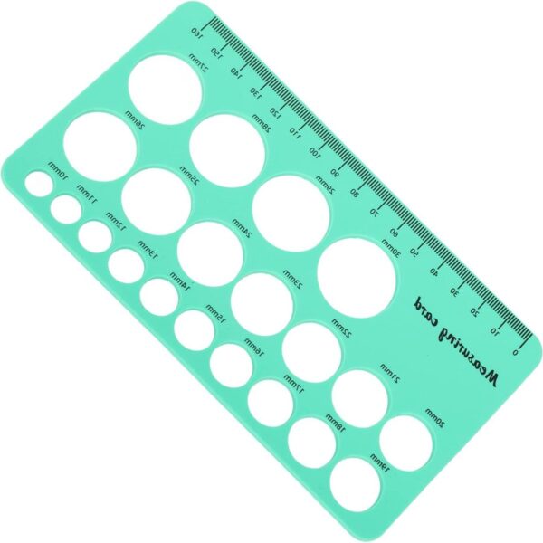 Tepelliniaal Tepelmeetliniaal Flexibele Silicone Borstflens Maatinstrument voor Tepels en Borstkolven 15 M Zachte Tape Flexibel Meetinstrument voor Moeders