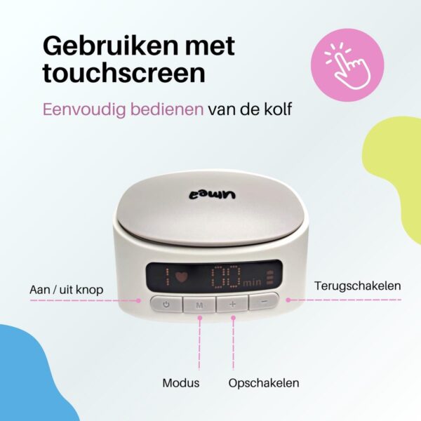 Umea Enkele Borstkolf - Handsfree - Elektrische Borstkolf - Wit