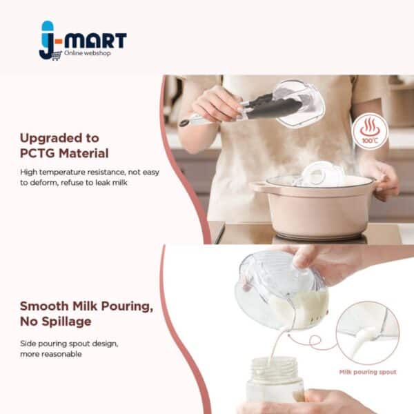 J-Mart Dubbele Borstkolf - Handsfree Borstkolf - Elektrische Borstkolf - Draadloos - Incl. Siliconen borstschild - 2 Stuks -