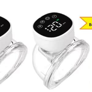 Draagbare borstkolf - Handsfree borstkolf - 2 Stuks - Electrische Borstkolf - Breast Pump - 3 Modus - Massagemodus - Zuigmodus - Pompmodus - 9 Niveau's - Elektrische Draadloze Borstkolf - Gratis Bewaarzakjes - Moedermelk - Cadeau