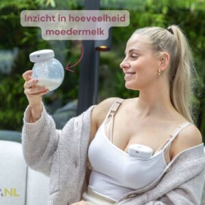 Youha Elektrische Draadloze Borstkolf Gen 1 - Handmatig bedienbaar - BPA-vrij - Handsfree - Maat: 24mm - Inclusief E-book - Enkele kolf - Handsfree & Draagbaar