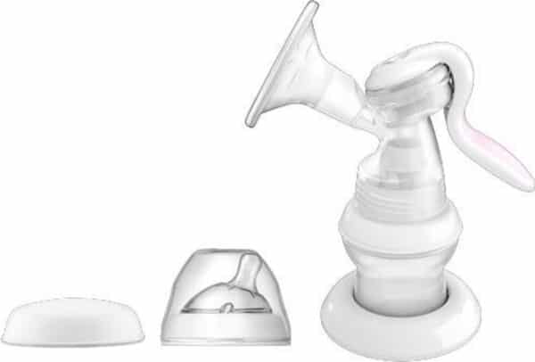 Chicco Borstkolf Manueel 300 Ml Siliconen Wit