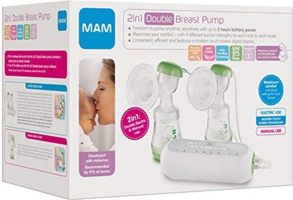 MAM 2-in-1 Dubbele Elektrische Borstkolf
