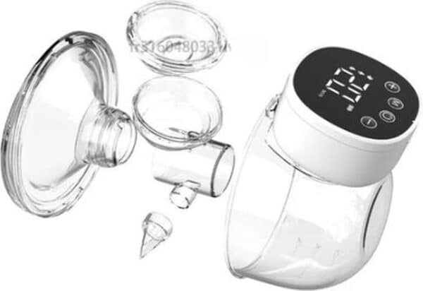 MyLucinda® - Elektrische Borstkolf - Draagbaar en Handsfree - Met Aanraakpaneel, LED-scherm en Anti-Backflow Systeem - BPA-vrij