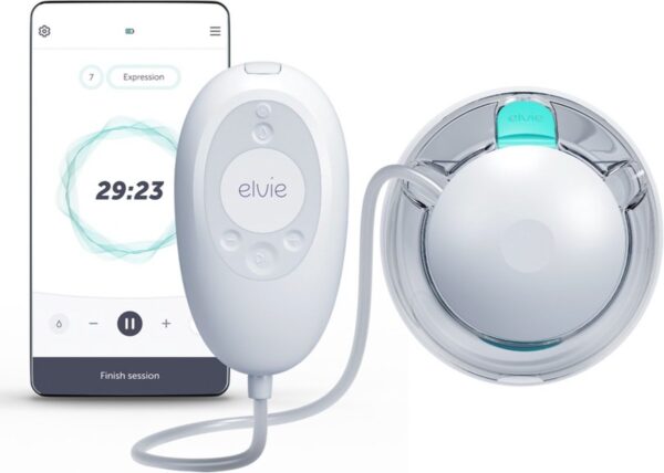 Elvie Stride 2 | Handsfree Enkele Elektrische Borstkolf - Draagbare Borstkolf - Zuigkracht van Ziekenhuiskwaliteit