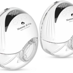 Mommy&Co - Dubbele Elektrische Draadloze Borstkolf - Handsfree Breast Pump - Draagbaar - Comfortabel - Krachtige Motor - LED Display