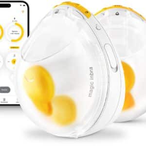 Medela Magic InBra® - Draadloze Borstkolf -Dubbele Borstkolf Elektrisch - Draadloze Kolf - Elektrische Handsfree Borstkolf - Stil & Lichtgewicht - Met FluidFeel Technology™ & App Connectiviteit