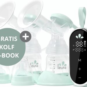 Leuna Elektrische Borstkolf - Efficiënt en Comfortabel Kolven - Gratis E-Book