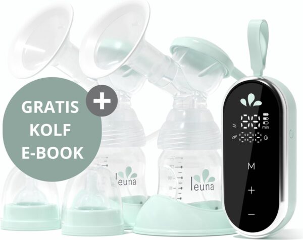 Leuna Elektrische Borstkolf - Efficiënt en Comfortabel Kolven - Gratis E-Book