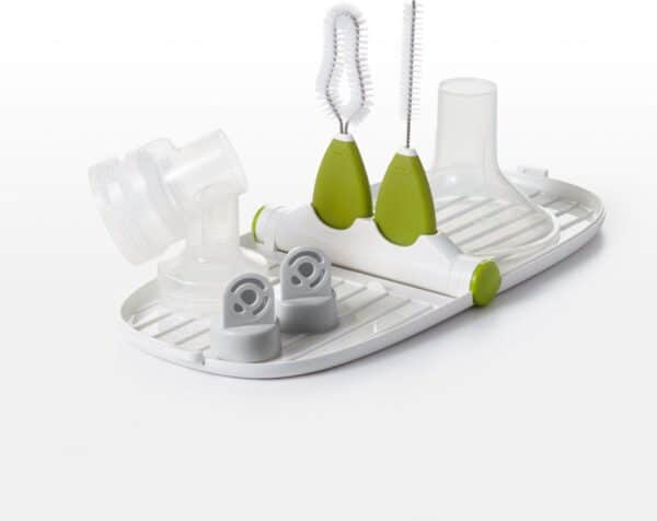 OXO tot Borstkolf reiniging set voor onderweg - Flessenborstel - Reisset- Flessenborstel reiniger -Green