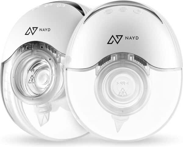 NAYD Elektrische Draadloze Borstkolf - Dubbele Borstkolf - Handsfree borstkolf - Draadloos – Draagbaar – 210ML – Borstkolf dubbel – Breast pump – Anti lekkage - Oplaadbare accu – BPA-vrij – Incl. Veel accessoires