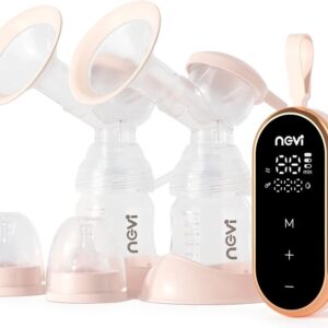 Jeghi® Elektrische Borstkolf - Borst pomp - Kolven - Moeder - Melk pomp - 2 maten - Dubbel - 3 modi - 12 niveaus - Draagbaar - Led Display - incl. Opbergtas