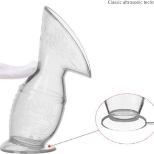 Siliconen Handkolf - Kolfapparaat - Borstkolf - Kolf - Lekschaal- Moedermelk Bewaren - 90ml