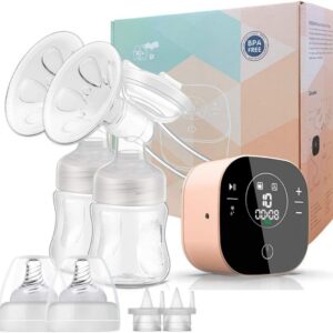 ZRSS® Dubbele elektrische borstkolf - Borstkolf draadloos draagbaar - met accu