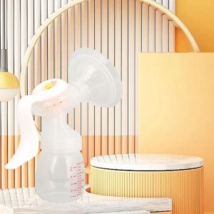 Allecto Plus - Handmatige borstkolf met sterke zuigkracht voor mama's - Draagbare en verstelbare borstkolf - Handheld melkcollector - Afneembare melkopvangbak - Borstkolf voor moeders