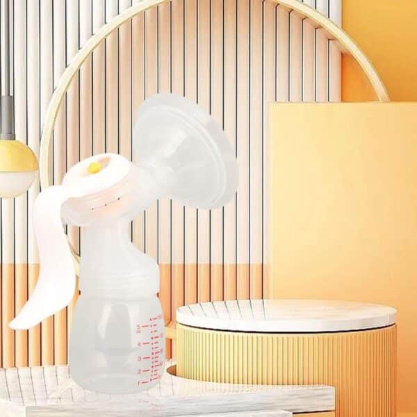 Allecto Plus - Handmatige borstkolf met sterke zuigkracht voor mama's - Draagbare en verstelbare borstkolf - Handheld melkcollector - Afneembare melkopvangbak - Borstkolf voor moeders