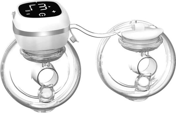 Elektrische Borstkolf Draagbare Breast Pump Hands-Free 3 Modi en 12 Niveau's met LED Display Ultra Stil Ultra Licht Enkele-dubbele Borstkolf 21mm Flens Milk Pump