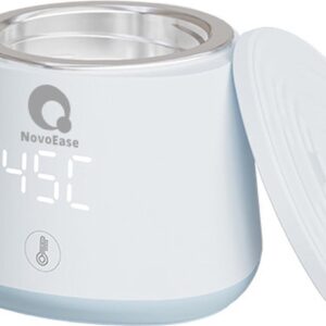 NovoEase Moeder Set - Dubbele Elektrische Borstkolf - Draagbare USB-Flessenwarmer - Draadloos - Handsfree - Compleet met Accessoires - BPA-vrij