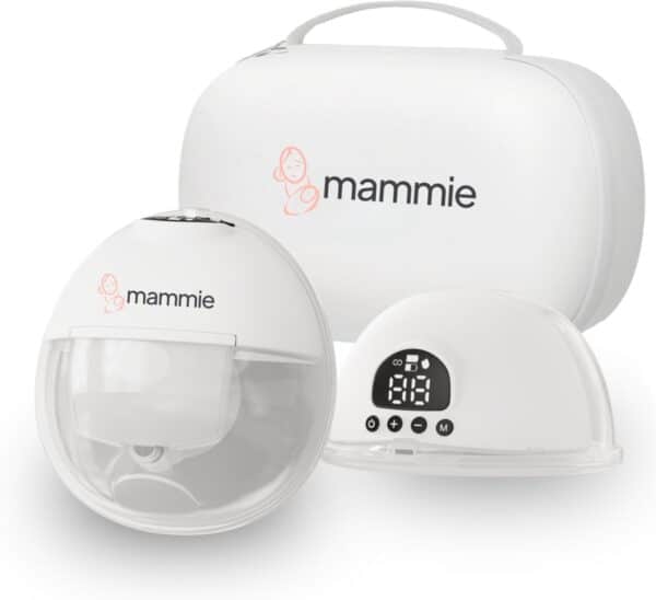 MAMMIE Dubbele Draadloze Elektrische Borstkolf - met Timerfunctie - Handsfree & Draagbaar - BPA vrij