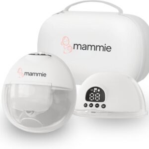 MAMMIE Dubbele Draadloze Elektrische Borstkolf - met Timerfunctie - Handsfree & Draagbaar - BPA vrij