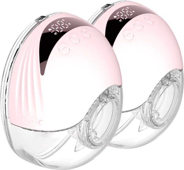 Draadloze Elektrische Borstkolf - Dubbel - 2 Stuks - Handsfree Breast Pump - Intelligente Kolfapparaten - Wit - 4 Modes & 12 Standen