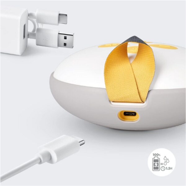 Swing Maxi Dubbele Elektrische Borstkolf - Oplaadbaar Via USB - Meer Melk In Minder Tijd - Met PersonalFit Flex Borstschilden - Medela 2-Phase Expression Technologie