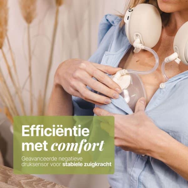 Artix Essentials Borstkolf – Dubbele Elektrische Borstkolf – Draadloos, Handsfree, met Warmte & Voice – BPA-vrij – CE Gecertificeerd