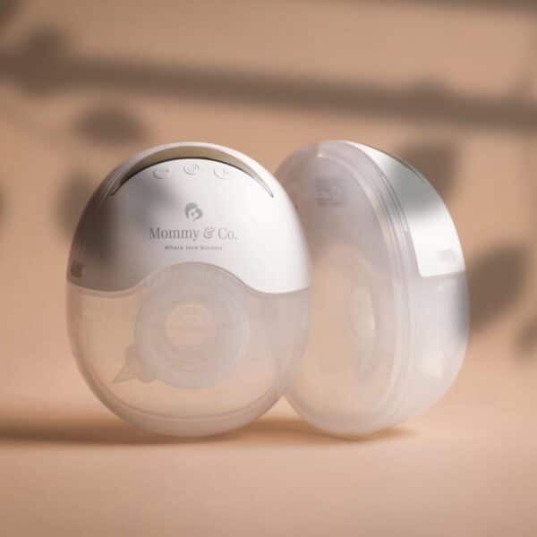 Mommy&Co - Dubbele Elektrische Draadloze Borstkolf - Handsfree Breast Pump - Draagbaar - Comfortabel - Krachtige Motor - LED Display