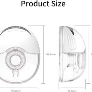 Draadloze Elektrische Borstkolf met LED-display - 4 Modi en 12 Niveaus