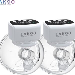 LAKOO Pro Borstkolf - Draadloze Dubbele Elektrische Borstkolven - Draagbaar