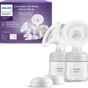 Philips Avent Extra Kolfset - Dubbele Elektrische Borstkolf - Aanvullende Acessoire Set - Comfortabele Siliconen Kussens - SCF335/12