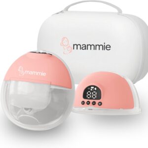 MAMMIE Dubbele Draadloze Elektrische Borstkolf - met Timerfunctie - Handsfree & Draagbaar - BPA vrij