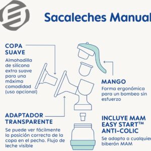 Equivera Handkolf - Kolfapparaat - Borstkolf - Borstkolf Zonder Stroom - Borstkolf Handmatig - Breast Pump