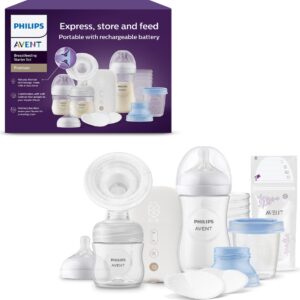 Philips Avent Enkele Oplaadbare Elektrische Borstkolf Set - Cadeauset - Borstkolven - Draagbaar - SCD330/31
