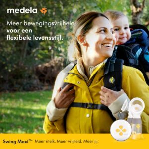 Medela Swing Maxi Borstkolf Kolfapparaat Dubbele elektrische kolf - Oplaadbare accu - USB lader