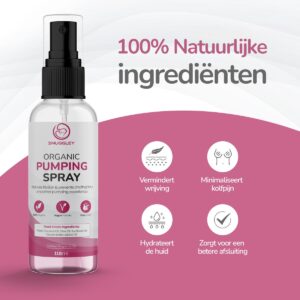 Snuggley Borstkolf Spray - Verzacht de Pijn - Comfortabeler Kolven - Bij Gebruik Elektrische Borstkolf - Draagbare & Handsfree Borstkolf