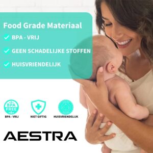 Elektrische Borstkolf - Aestra - Handsfree Borstkolf - BPA vrij - Draadloze Borstkolf - Draagbaar - 2024 Model - 2 Stuks - Turqouise