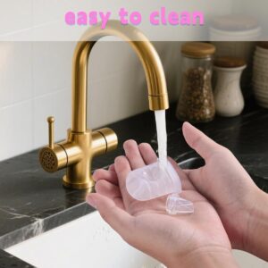 Allecto Plus - Membranen en Eendenbekventielen voor Borstkolf - Vervangende Onderdelen - Compatibel met Eufy E10/S1 Pro - Lansinoh Discreet Duo - Draagbare Borstkolf - Kwaliteitsonderdelen - Verbeterde Prestaties - Duurzaam materiaal.