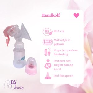 Dr. Isla - Handmatige Borstkolf - BPA Vrij - Compact & Efficiënt