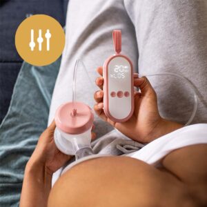 Tommee Tippee Made For Me - enkele elektrische borstkolf - Sterke zuigkracht - Zacht gevoel - Oplaadbaar via USB - Stil - Draagbaar - Express-modi - Inclusief babyfles